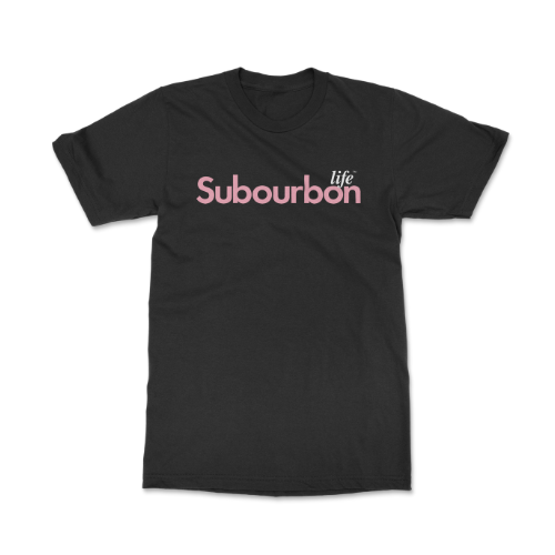 Subourbon Life - Black Short Sleeve Tee Shirt