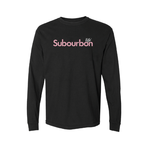 Subourbon Life - Black Long Sleeve Tee Shirt